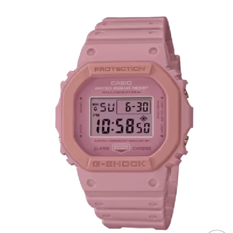 CASIO 卡西歐 G-SHOCK 時尚繽紛方形酷炫電子錶(DW-5610SL-4A4 )