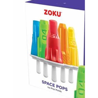 ZOKU 太空造型冰棒模具組 6格模具 X 2件 D140707 [COSCO代購4] 促銷到5月30號