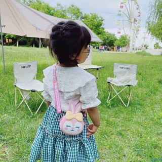 【熱銷免運】超萌可愛兔子軟矽膠小女孩斜挎包時尚零錢包玩具小斜挎包兒童包包 兒童包包 小公主揹包 女孩斜跨包 兒童外出揹包