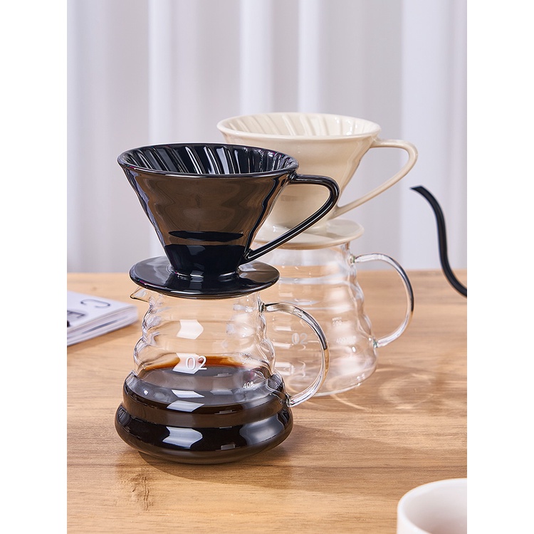 手沖咖啡 過濾器 V60 過濾杯 陶瓷 聰明杯 美式 濾紙 濾杯 V1~2 人份 小號 咖啡器具 手沖咖啡杯