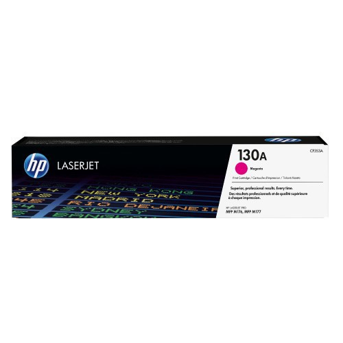 HP 惠普 CF353A 紅色 原廠碳粉匣 130A Magenta LaserJet Toner Cartridge