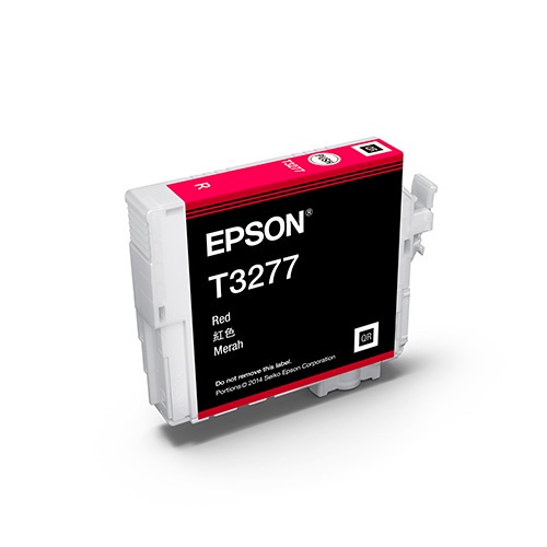 EPSON 愛普生 C13T327700 高光澤墨水 紅色 墨水匣 T327700 原廠墨水匣 SC-P407 14ml