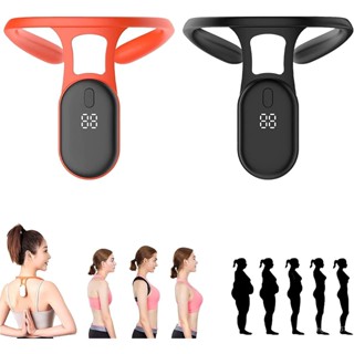 可開統編髮票~智慧提醒駝背矯正器背部姿勢成人兒童男女糾正坐姿矯正神器跨境 HEEU