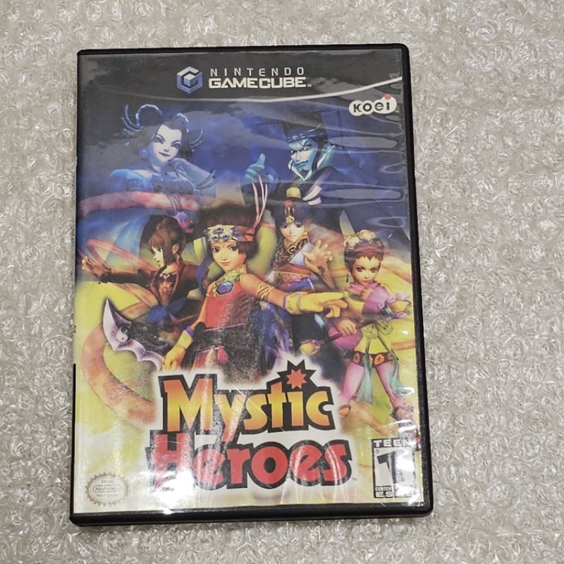 戰鬥封神 mystic heros NGC遊戲 稀有美版 有封面說明書齊全 GameCube正版光碟 狀況良好