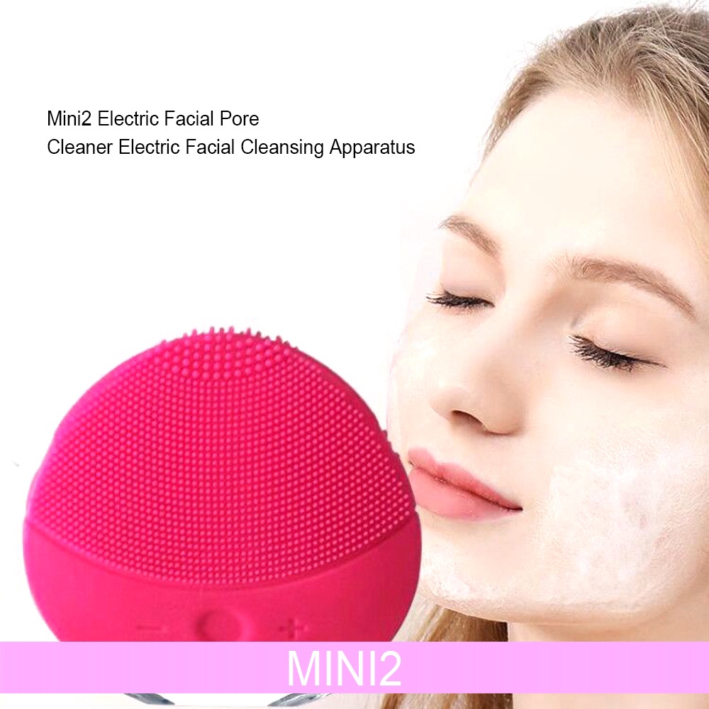 Luna Mini 2 Electric Face Brush Silicone Soft Facial Cleanin