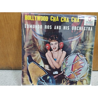 二手黑膠唱片-Edmundo Ros & His Orchestra Hollywood Cha Cha Cha 天鵝