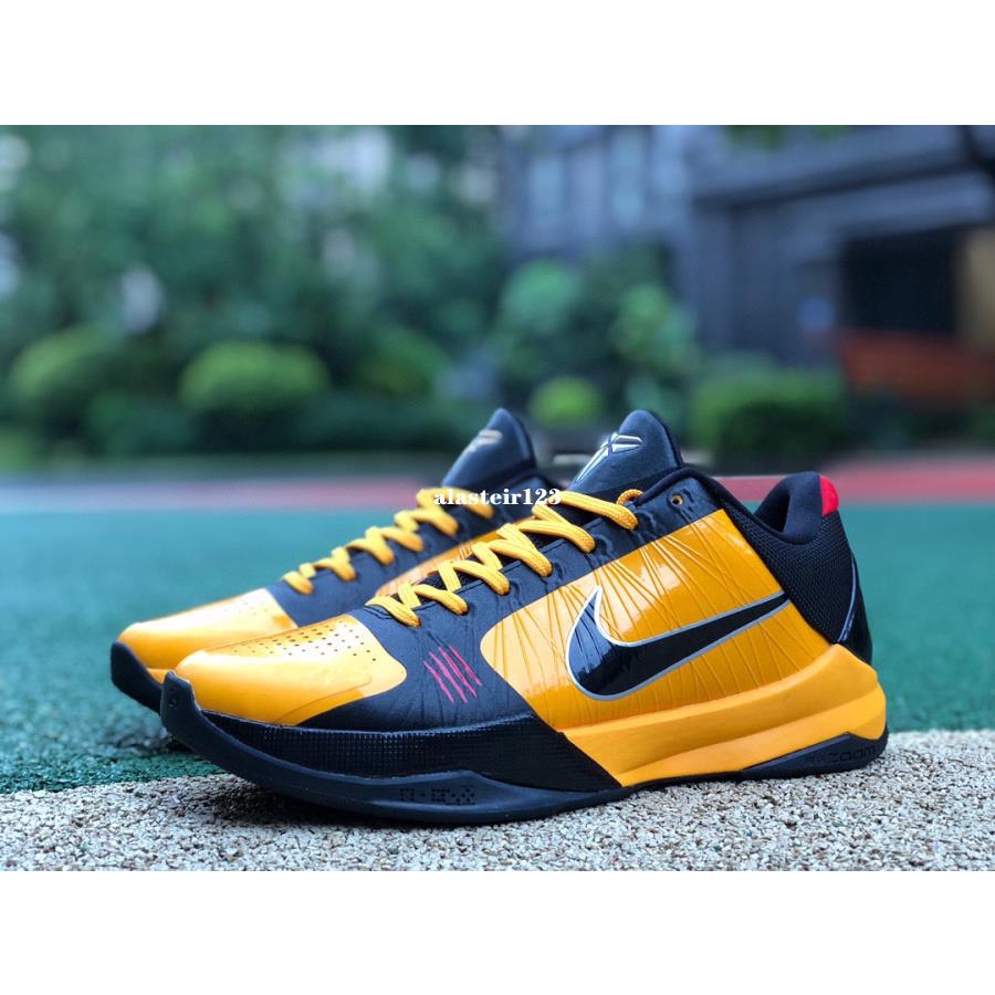Nike Kobe 5 Bruce Lee Alt 黑黃李小龍 耐磨 籃球鞋cd4991-700