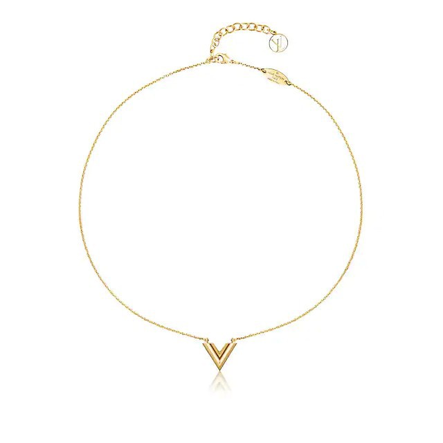 凯丽二手-LV ESSENTIAL V NECKLACE M61083 項鍊