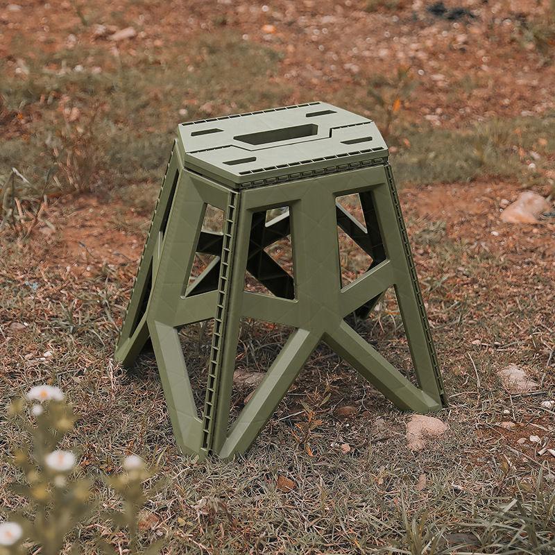 露營水桶架 水桶架 戶外露營軍事戰術風格可折疊潮流塑料椅釣魚凳冰水桶架 5B3E
