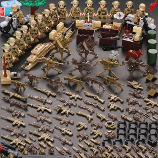 相容樂高Lego幻影忍者積木城市警察軍事人仔兒童益智力拼裝男孩子玩具
