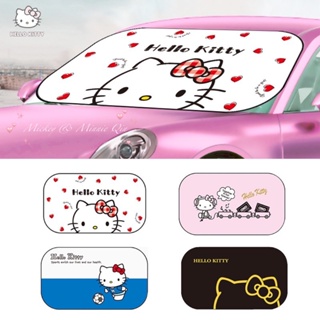 Hello Kitty車用遮陽板，汽車車用卡通檔風玻璃簾太陽防曬遮陽板/隔熱紙/Kitty遮陽擋原廠即可