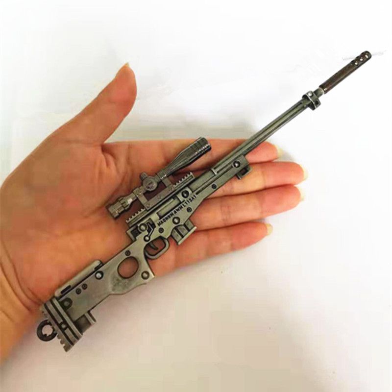 和平精英大號狙擊槍模型98K可拆卸金屬玩具吃雞槍絕地求生鑰匙扣