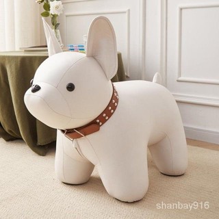 免運 動物坐凳 換鞋凳 傢用 法鬥凳子 創意穿鞋凳 進門凳 客廳 椅子 動物座椅