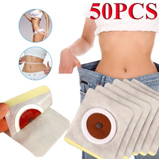 50 Pcs Slimming Patch Navel Sticks Waist Thigh Abdomen Slimm