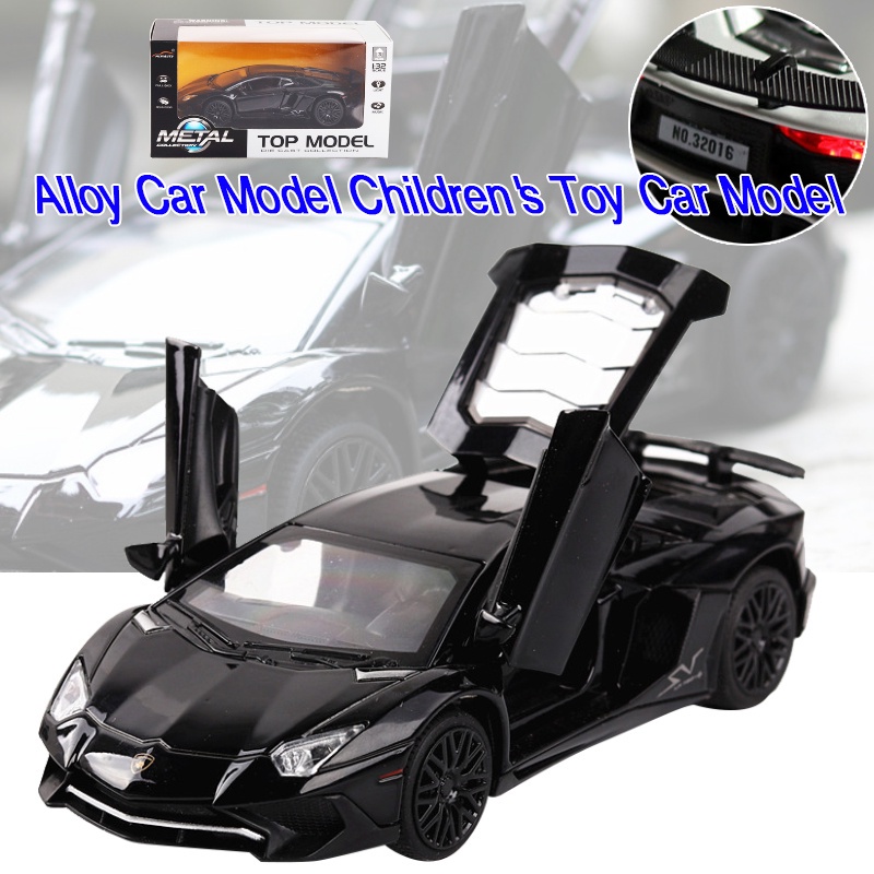 Alloy car model Children's toy car simulation model Sports c