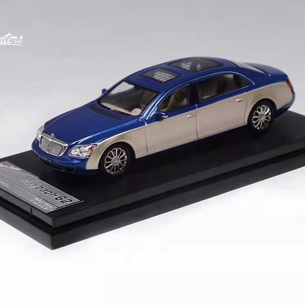 SH 1:64 Maybach 奔馳 邁巴赫 加長 64 s600 閤金汽車模型【Kevin潮趣廠】