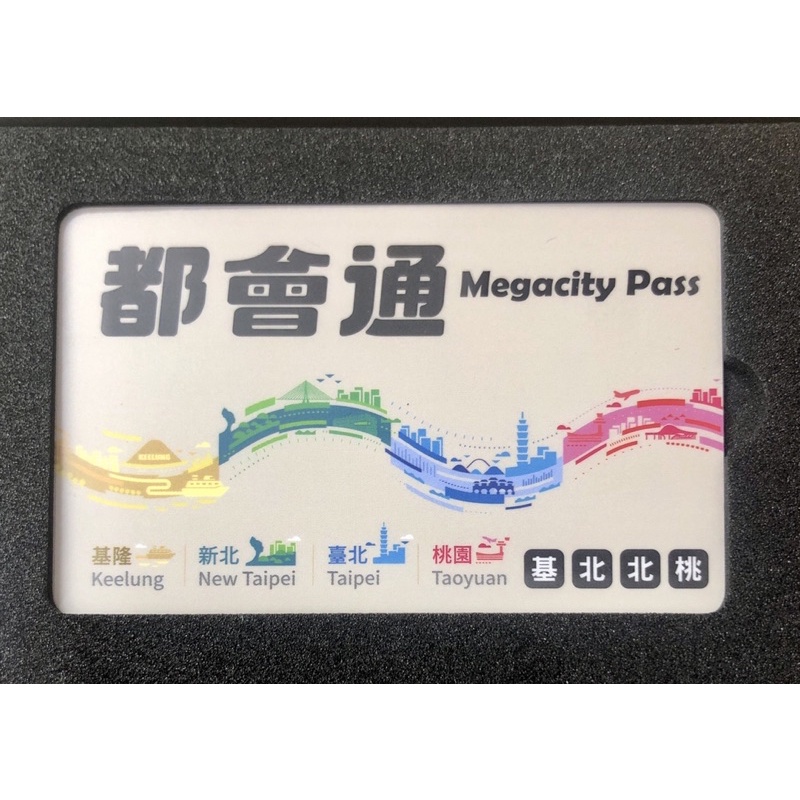 都會通 Megacity Pass 限量紀念款 超級悠遊卡