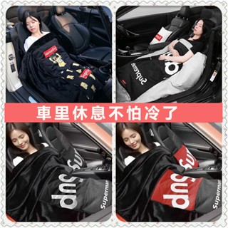 🌈Wendy丨汽車車用抱枕被 車用毯子 車內兩用空調被 枕頭被 抱枕被子多功能三合一空調被 賓士BMW奧迪豐田現代本田