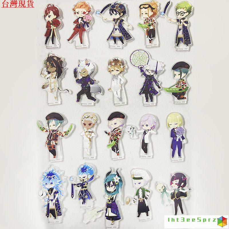 『台灣出貨』扭曲仙境 立牌 擺件 日單散貨迪士尼扭曲仙境亞剋力立牌Ace AZUL RIDDLE leona vil