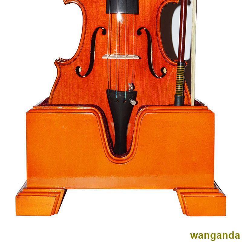 【新品大賣】優質實木大提琴琴架 琴座 樂器支架 低音提琴座子 小提琴架子