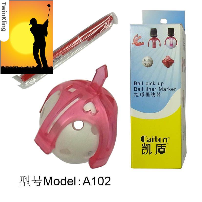高爾夫用品 高爾夫球配件 golf球盒裝畫線器 畫球撿球器 新款