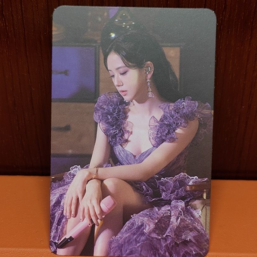 粉墨周邊 Blackpink the show演唱會限量小卡 紫衣秀 金智秀 JISOO 正版小卡