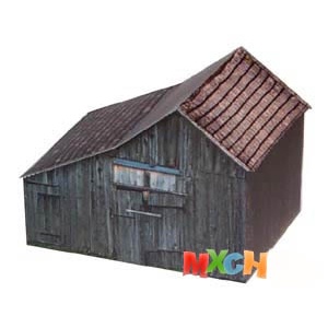 可愛別致的鄉村小木屋 紙模型/紙娃娃/紙玩具