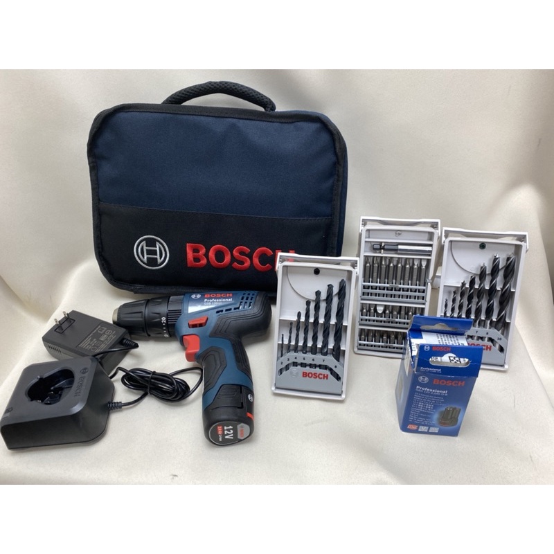 (超商免運)(現貨出貨快)BOSCH 博世GSB 120-li 12V充電式震動電鑽  鋰電池 附鑽頭🔥好市多代購🔥