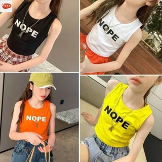 兒童背心 女童背心 吊帶 女童夏季新款百搭無袖 打底背心 純色時尚 薄款 大童舞蹈運動吊帶上衣