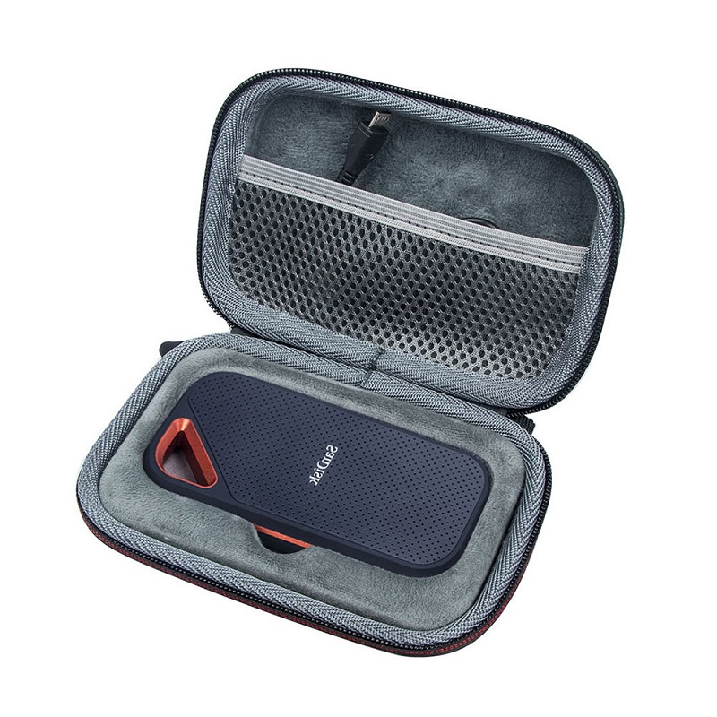 數位收納盒 收納包 耳機保護套 適用於閃迪E81移動固態 硬碟收納包Sandisk至尊 E81 1T 2T 4T硬碟包