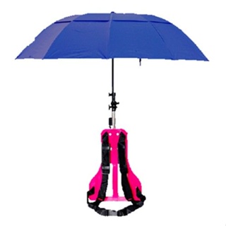‹打傘器›現貨 採茶傘可背式雙肩防紫外釣魚摺疊幹活遮陽防晒不用手雨傘打傘神器