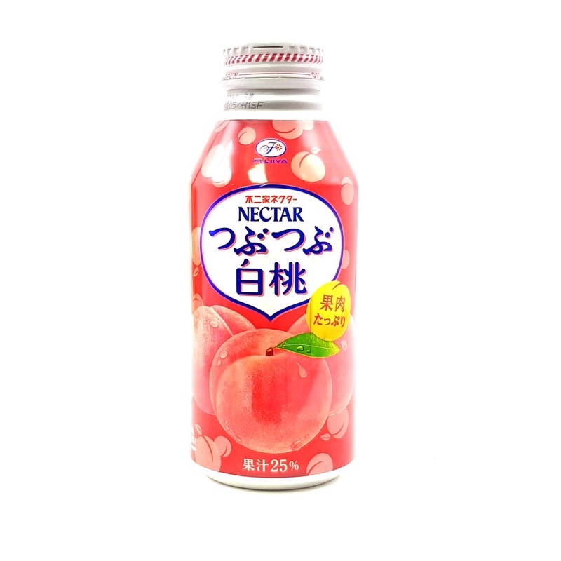 不二家 FUJIYA 白桃果汁 白桃汁 果肉 白桃果肉果汁 白桃果肉 380ml