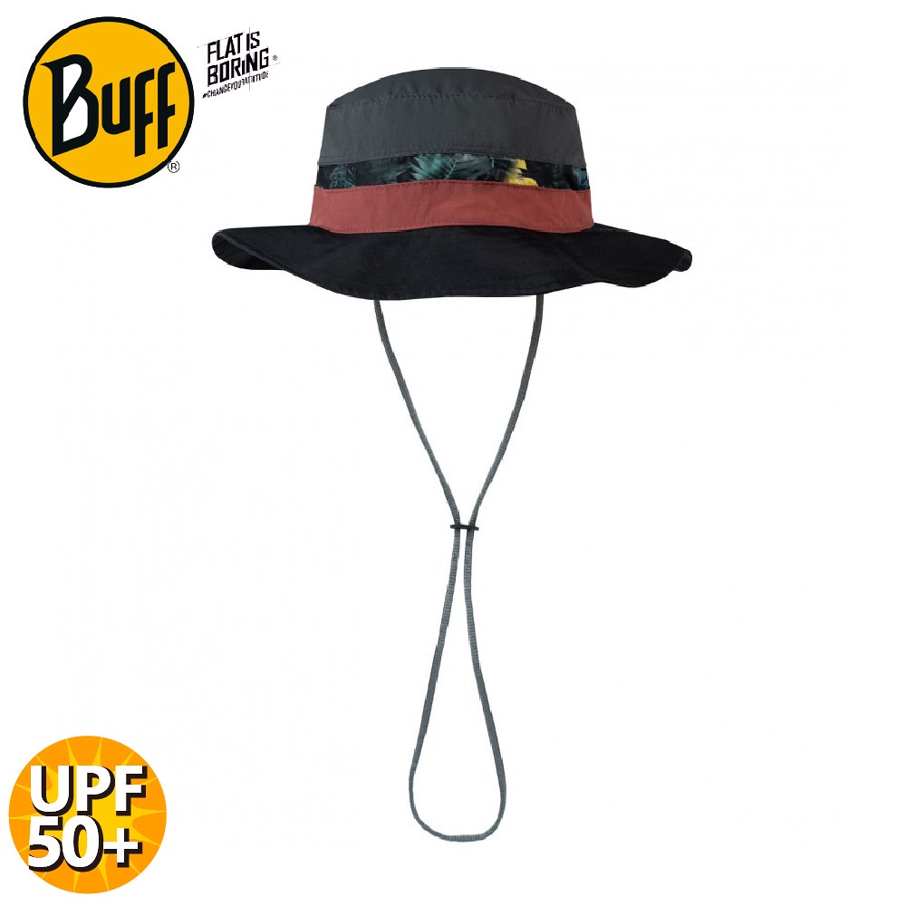 【BUFF 西班牙 可收納圓盤帽《神秘叢林》】131297/漁夫帽/遮陽帽/防曬帽/休閒帽