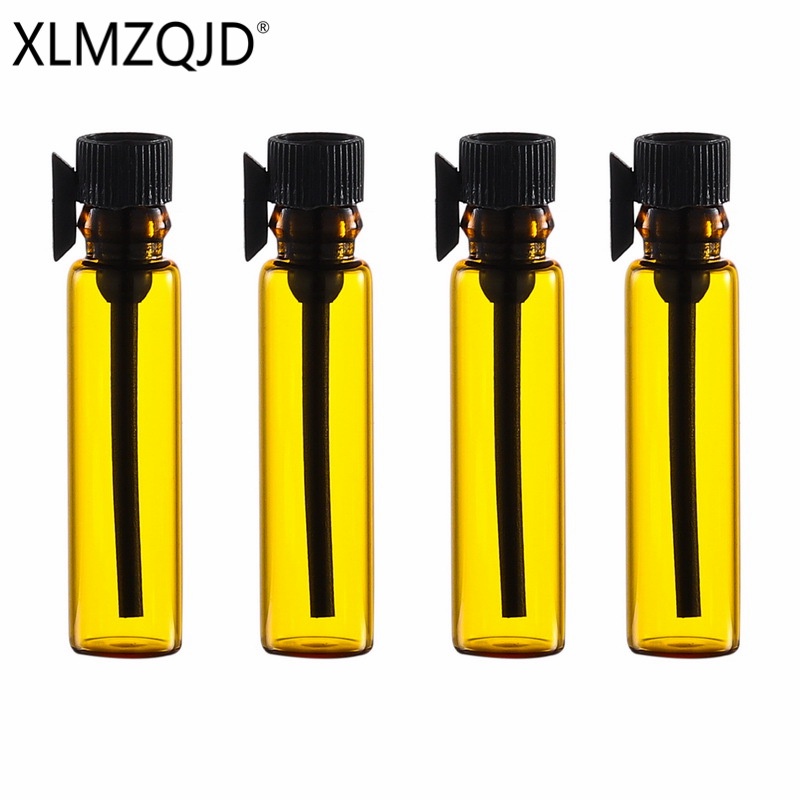 10個起賣 XZ02-1ml 組裝小樣滴管玻璃香水分裝瓶/滴棒瓶/精油瓶/試管瓶