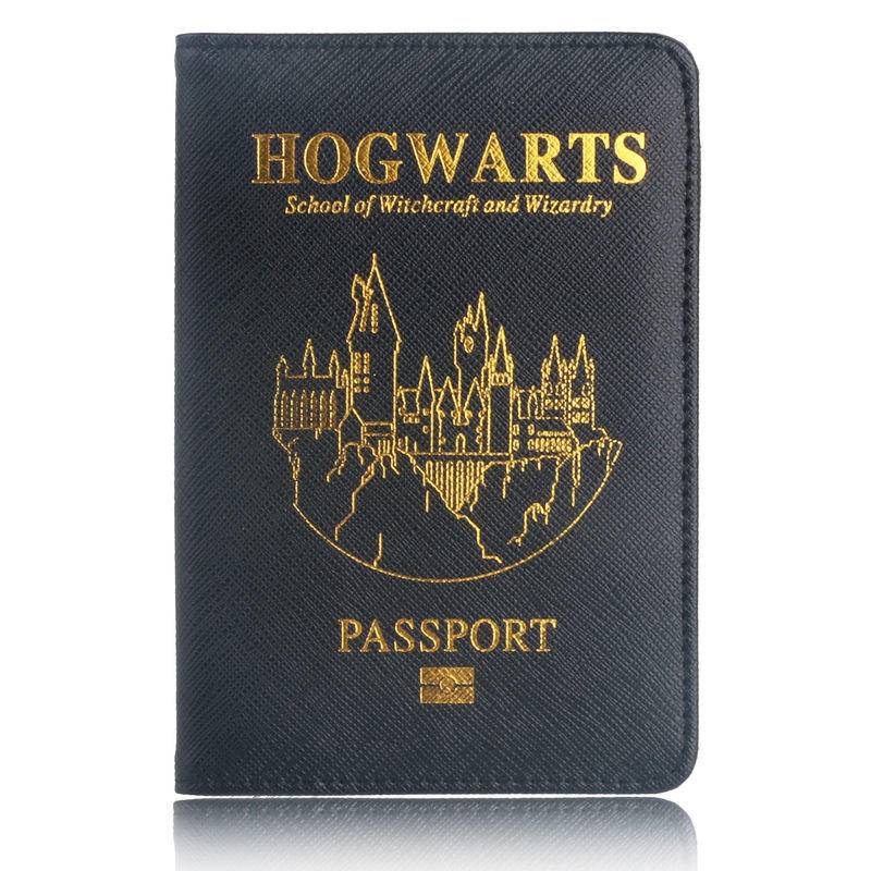 小新小鋪-哈利波特RFID新款格蘭芬多斯萊林鷹院電影卡位旅行護照套證件包