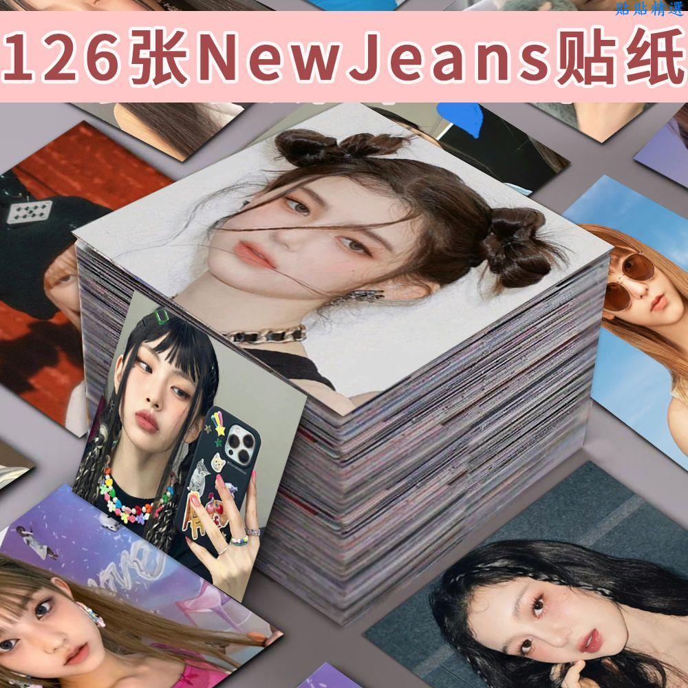 熱銷 韓國女團 NewJeans 貼紙 Hanni Danielle 姜諧潾 金玟池 李惠仁 貼畫 手機殼貼 電腦貼