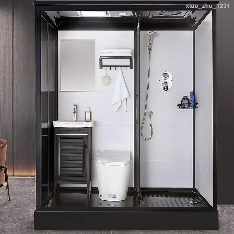 『DL』№☂┇整體淋浴房家用整體衛生間簡易集成廁所一體式洗澡間干濕分離浴室