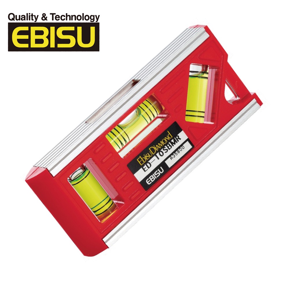 EBISU Mini系列 - 設備用精密三泡水平尺(附磁)｜ASTool 亞仕托