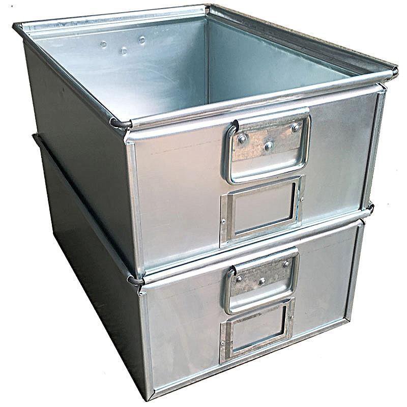 全網最低價# 鐵箱鐵皮箱小定製子運輸金屬加厚大號工業長方形收納週轉箱工具箱 工具箱 儲物箱 收納箱 鐵皮箱