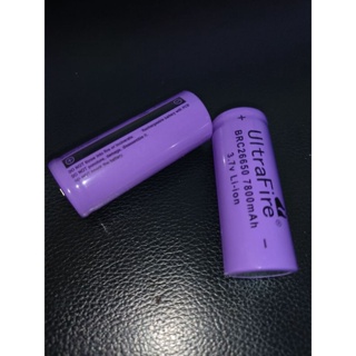 紫款 神火 7800mah 鋰電池 26650
