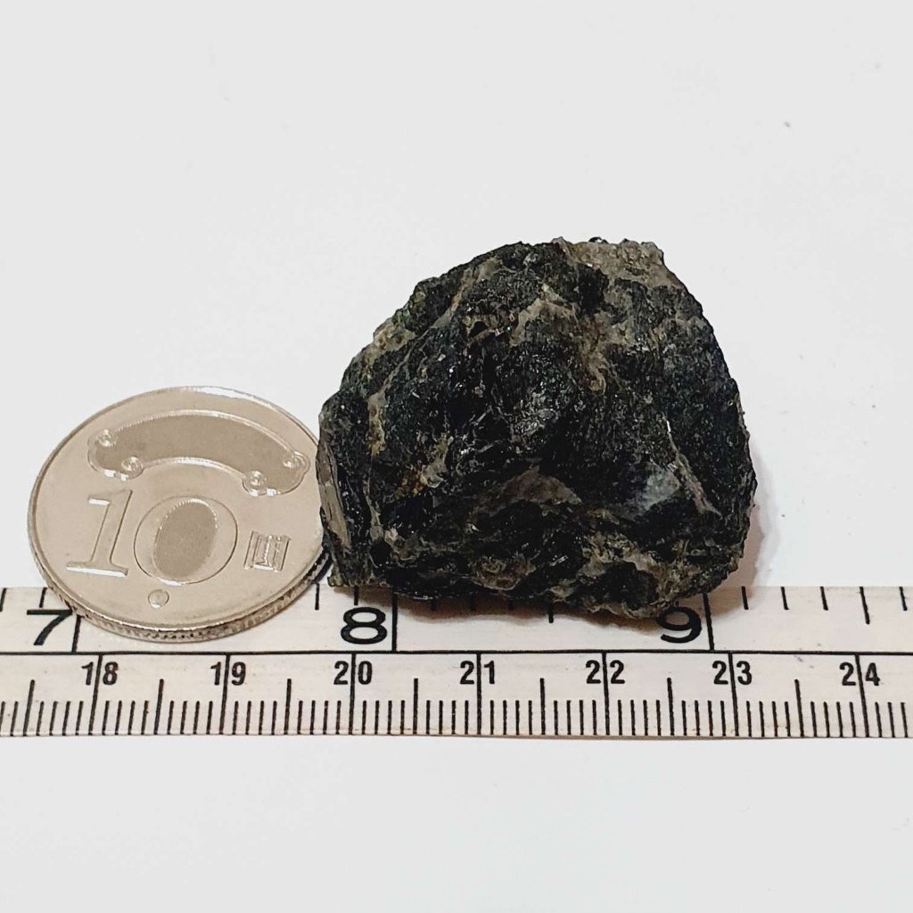 透輝石 34.5g  原礦 礦石 原石 教學 標本 小礦標 礦物標本9 J926S