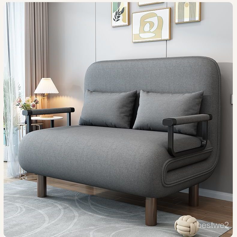 【免運下殺 】新款 沙發床 可折疊 沙發 兩用小戶型客廳單雙人多功能床三折網紅款傢用經濟型