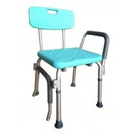 《好康醫療網》富士康鋁製洗澡椅(扶手可掀)FZK0015沐浴椅-洗澡椅-洗澡沐浴椅