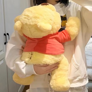 維尼熊玩偶噗噗熊趴款毛絨絨公仔午休趴睡枕生日禮物女生趴趴玩偶 FUZK