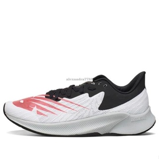 New Balance FuelCell Prism 白紅網面透氣運動慢跑鞋 MFCPZSC