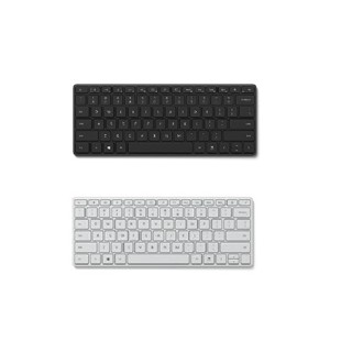 微軟 Microsoft 設計師精簡鍵盤 霧光黑 月光灰 無線鍵盤 表情輸入按鍵 藍芽符號