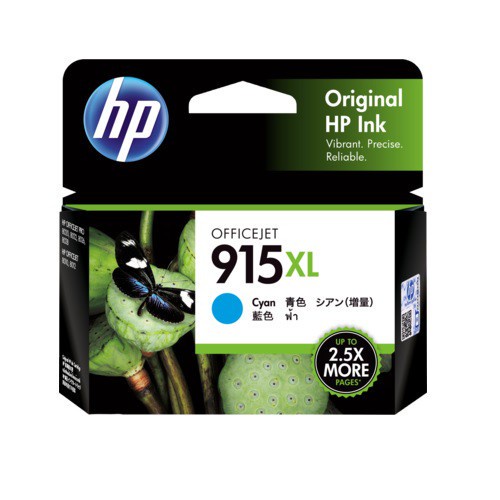 HP 惠普 3YM19AA HP 915XL 高印量藍色墨水匣 原廠墨水匣 OfficeJet Pro 8020