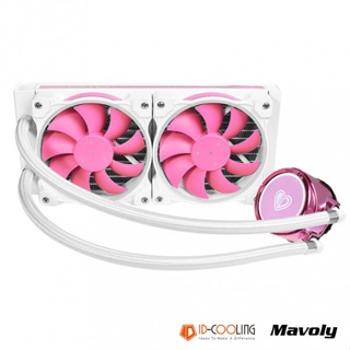 ID COOLING PINKFLOW 240 ARGB 粉色 CPU一體式水冷散熱器 風扇冷頭 強力水泵