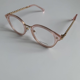 （已售出）二手近全新香奈兒果凍鏡框 裸鏡框（粉色）➕說明書➕眼鏡布➕眼鏡布袋～