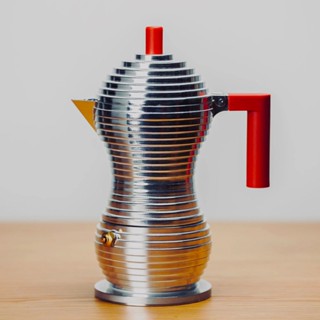 熱銷新品 義大利進口Alessi摩卡壺小雞壺濃縮煮咖啡壺家用意式戶外手沖露營
